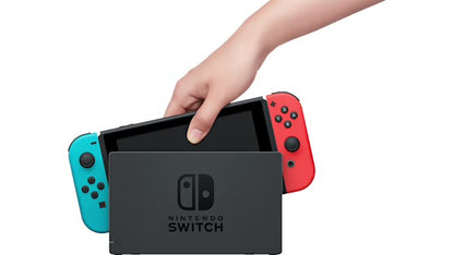 NINTENDO SWITCH - NEON BLUE/RED